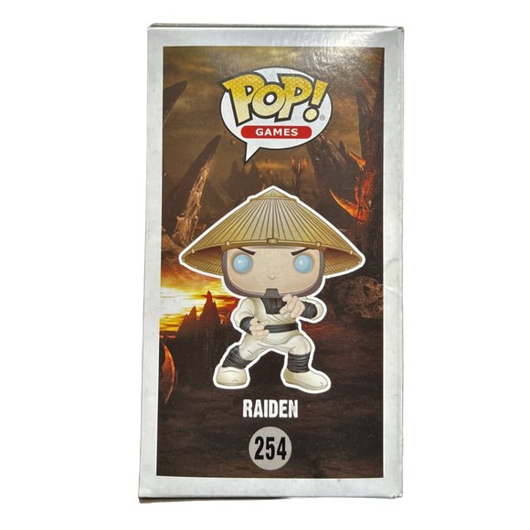 Funko Pop Games Mortal Kombat X Raiden 254 Collectible Vinyl Figure - Picture 5 of 16